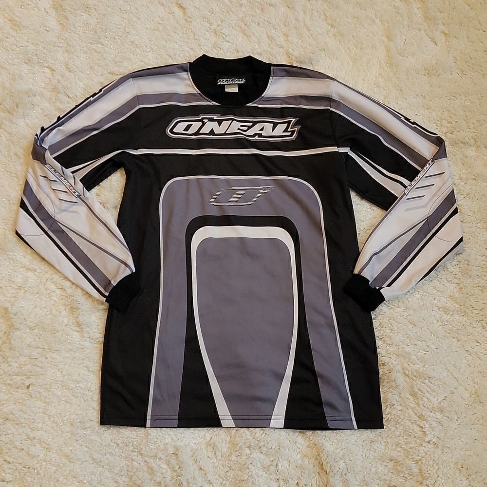 MEN'S O'NEAL MX ELEMENTS SERIES MOTOCROSS RACING SHIRT, SIZE SMALL